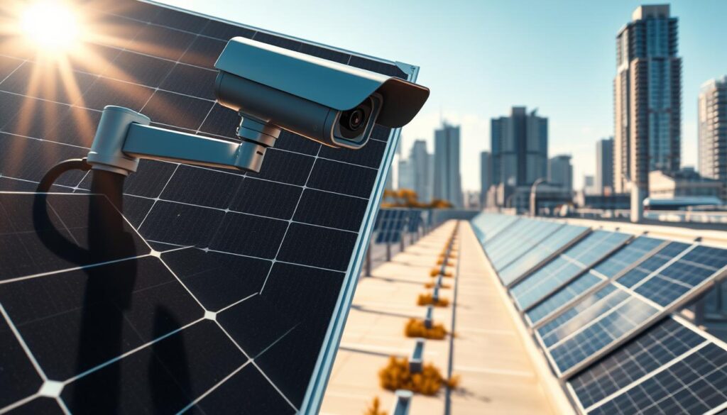 funzionalità avanzate pannelli solari telecamere